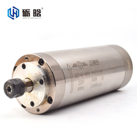 Prix bon marché 1.2kw 1.5kw 2.2kw broche de refroidissement par eau ER20 ER11 ER16 220V moteur de broche de Machine à bois et à sculpter la pierre