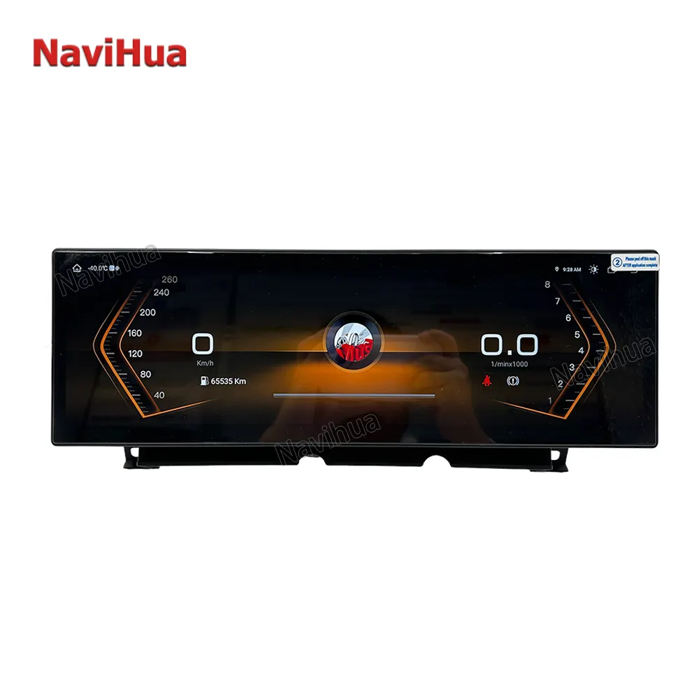 BMW F01 F02 F047シリーズCarplay Android Auto GPSWiFi Auto Parts 2Din Android Radio用のNavihuaAndroidダッシュボードの変更