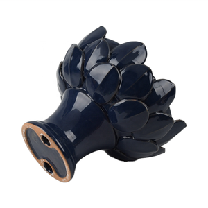 Ciotola decorativa con foglia <span class=keywords><strong>di</strong></span> carciofo <span class=keywords><strong>di</strong></span> lusso fatta a mano porcellana ecologica con tecnica personalizzata <span class=keywords><strong>in</strong></span> <span class=keywords><strong>ceramica</strong></span> stile lusso - Product Image 3