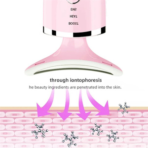 Instrumento de Belleza, Masajeador Facial y de Cuello, Estilo Portátil con Dos Cabezales de Masaje - Product Image 2