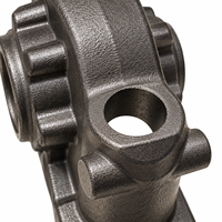 Boîtier principal de pompe hydraulique en fonte ductile OEM QT700-2 avec moulage au sable et usinage CNC pour systèmes hydrauliques de précision