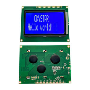 Écran LCD OKY4001 LCD12864 bleu avec rétroéclairage, module d'écran 5V - Product Image 2