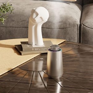 Fabrika 15 ml kapasiteli tip-c Powered Metal akıllı ev difüzör kontrolü renkli ortam ışığı araba difüzör - Product Image 3