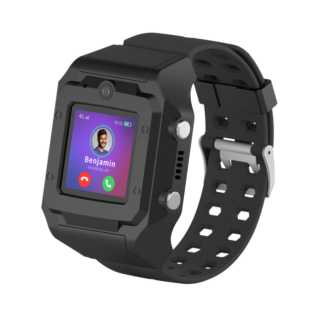 4G Watch TFT SDK Available GPS Distance Notifier Self-defense Tool Alarm System Remote Control IP68 Waterproof Android OS Nano