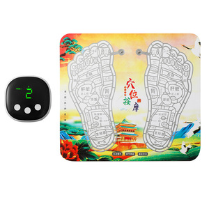 8 modos 19 puestos masajeador de pies eléctrico para el hogar con pulso EMS conveniente para personas perezosas - Product Image 5