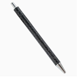 Sparkling Silver Glitter Metal Ballpoint <b>Pen</b> bonvada <b>Novelty</b> Writing Instrument for girl - Product Image 2