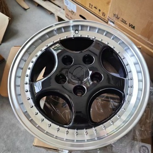 Rines de Aleación Fundida en Stock 5x130 de 18 Pulgadas, 8/9.5J ET50, Cóncavos con Garganta Profunda Color Plata para Porsche 964 Fuchs 993 912 <span class=keywords><strong>911</strong></span> <span class=keywords><strong>944</strong></span> - Product Image 5