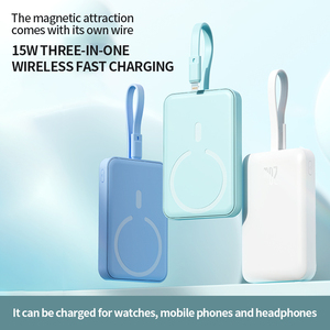 Chất lượng cao nhà máy bán chạy nhất xách tay từ sạc không dây 10000mAh 20 Wát Magnetic ngân hàng điện cho tất cả các thiết bị - Product Image 5