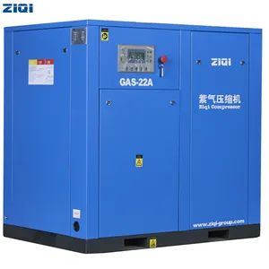 高品质节能ce认证固定式配置180kw 60hz 240hp 7bar螺杆空气压缩机