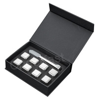10 cubes de glace réutilisables, emballages pratiques, 8 pièces