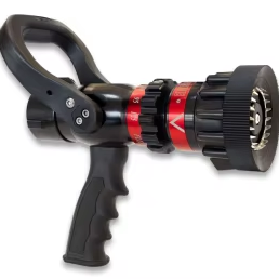 Buse de pulvérisation d'eau de secours d'incendie en alliage d'aluminium flexible réglable XHFM - Capacité de pression de 16 bars - Product Image 2