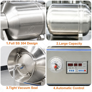 Máquina Marinadora Comercial de Sobremesa Pequeña/Mediana para Alimentos, Marmita de Vacío para Marinar Carne Congelada - Product Image 4