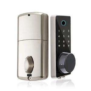 Cerradura inteligente TTLock y <span class=keywords><strong>Tua</strong></span> inalámbrica Smart Door cerradura de puerta con huella dactilar digital WiFi puente puerta de enlace opcional - Product Image 2