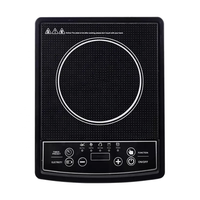 OPUR Bas Prix Durable Plaque de Cuisson Électrique Plaque de Chauffage par Induction Bouton Poussoir Céramique Verre Poêle