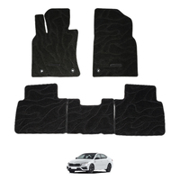 Wasserwellenmuster-Decke, individuelle Auto-Fußmatten für Skoda Octavia 2007–2015, LHD, Auto-Teppiche, Fußmatten, Autozubehör