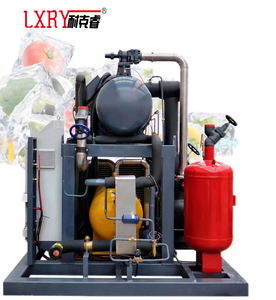 Unités de condensation refroidies à l'eau de haute précision Refroidisseur à vis Unité de compresseur frigorifique pour la congélation de poisson congelé de <span class=keywords><strong>boucherie</strong></span> - Product Image 3