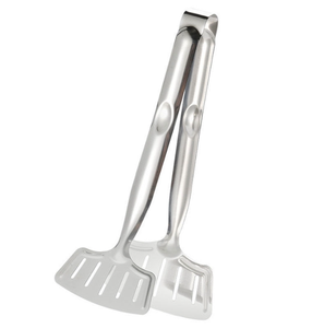 Pinzas para Barbacoa DFT49 de Acero Inoxidable 304, Pinzas Multifuncionales para Comida Coreana, Pinzas para Filetes, Espátula para Pescado - Product Image 1