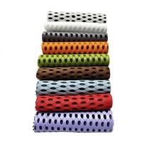 Tissu en maille respirante 3D extensible 100% polyester, maille tricotée respirante pour revêtement de chaise de bureau et de jeu