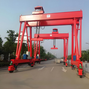 Электрический козловой кран с двигателем и редуктором для строительства мостов и инфраструктурных проектов, вылет 38 м - Product Image 3