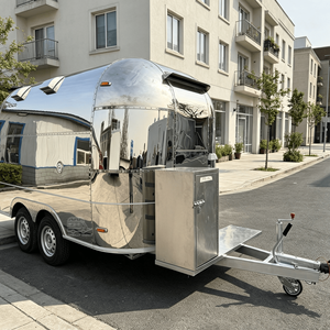 Mobile Food Truck Fully Equipped Taco Bbq Trailer Ice Cream Cart With Full <b>Kitchen</b> Equipments Concession Snack Vending Trailer - Product Image 2