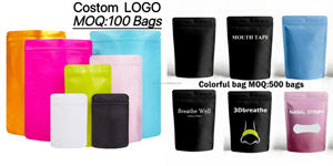 Tela no tejida hipoalergénica sin látex con logotipo personalizado a color, aprobada por la <span class=keywords><strong>CE</strong></span>, para alivio del ronquido y mejor respiración <span class=keywords><strong>nasal</strong></span>. - Product Image 5