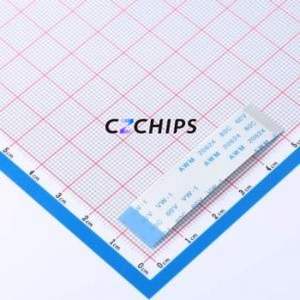 HC-FFC05-24P-50-B-02 FFC Cable (Flexible Flat Cable) P=0.5mm Connector 24P 0.5mm 0.3mm Reverse - Product Image 1