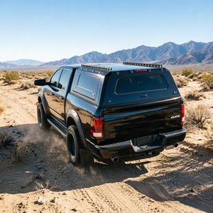 Tapa Rígida Inteligente HF Custom para Camioneta <span class=keywords><strong>Ford</strong></span> F-150 2020 2021 2022 de 6.5 pies, Cubierta Superior de Aluminio para Camioneta de 5.5 pies, Tipo Camper Shell - Product Image 2