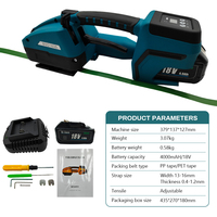 Machine à cerclage électrique de haute qualité, outils électriques pour la logistique et l'entreposage, machine à cerclage semi-automatique alimentée par batterie