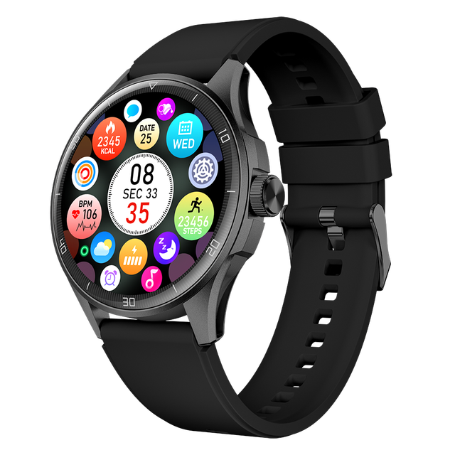 OEM&ODM Bluetooth Calling Smartwatch  AM05LE 1.43inch Amoled  Version 5.3+5.0 Full Touch Smart Watch for Men Women