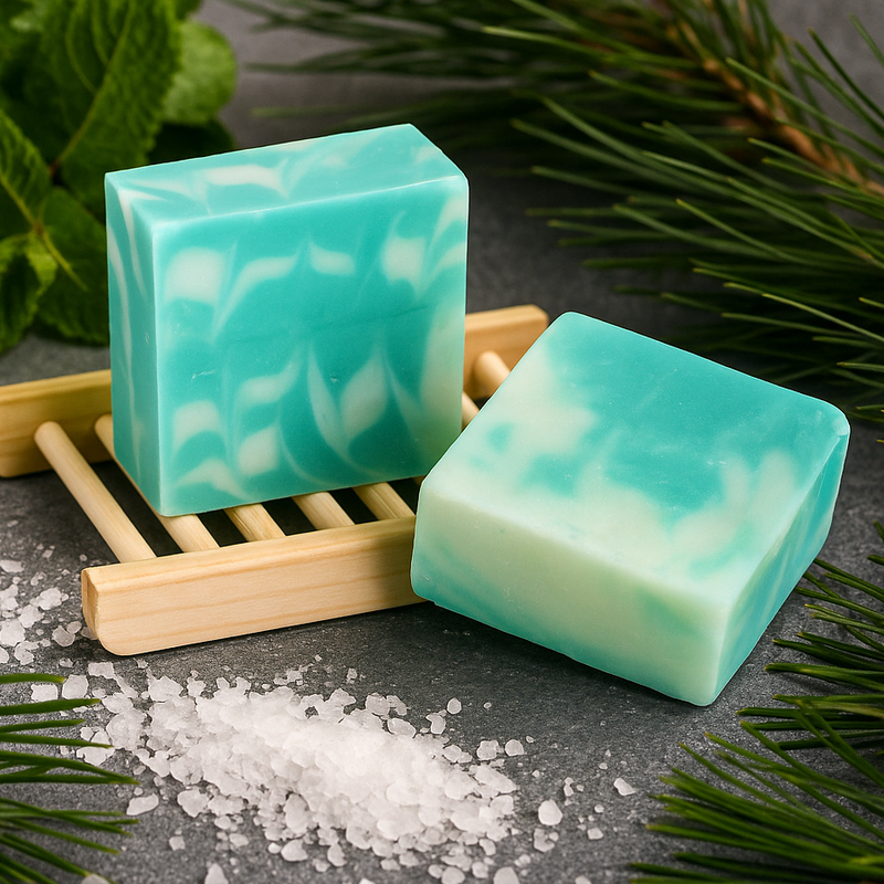Natural Sea Salt Tea Tree Soap
