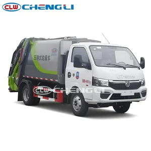 Camión Compactador de Basura con Cargador Trasero, 18t, Capacidad de Carga 6.8t, 190HP, Motor Cummins, para Recolección de Residuos Urbanos - Product Image 6