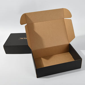 Small Business Custom Logo Corrugated Cardboard Mailer <b>Paper</b> <b>Boxes</b> Pink for Clothing Perfume Shipping Made Kraft <b>Paper</b> Wholesale - Product Image 4