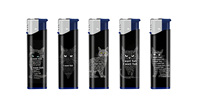 Dongyi 2025 Nouveau modèle Briquet à gaz butane en plastique Briquets jetables Fabricants DY-306