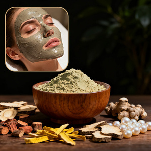 OEM/ODM poudre de masque anti-acné à base de plantes naturelles pures pour l'acné, les points noirs, éclaircissant le teint, la réparation des peaux sensibles - Product Image 4