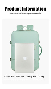 Tùy Chỉnh USB Trường Ba Lô Sang Trọng Chống Trộm Máy Tính Xách Tay Du Lịch Ba Lô Đa Chức Năng Túi Du Lịch Túi Trường Túi Tùy Chỉnh - Product Image 5