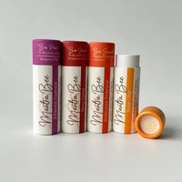 Cosmétiques recyclés biodégradables baume à lèvres conteneur en carton Push up papier Tube déodorant bâton Tubes emballage conteneur