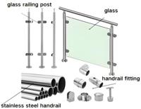 Reilbu Moderne, Meilleures Ventes : Garde-corps de balcon extérieur en acier inoxydable, Garde-corps en tubes d'acier inoxydable, Garde-corps de terrasse en fil métallique, à tensionnement économique