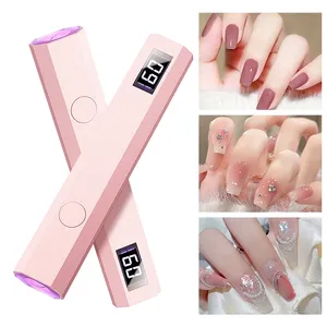 Rechargeable Nail Dryer UV LED Handheld Lamp, Fast Curing for All Gel Polish, Mini Manicure Tool, USB <b>Portable</b> Light - Product Image 6