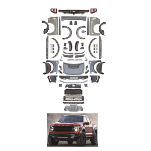 Ventes d'usine 15-20 F150 pare-chocs avant arrière phare feu arrière garde-boue capot mise <span class=keywords><strong>à</strong></span> niveau 2021 F-150 Kit de carrosserie large pour <span class=keywords><strong>Ford</strong></span> <span class=keywords><strong>Raptor</strong></span> - Product Image 1