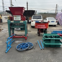 Machine automatique de fabrication de blocs de béton 4-35BL, ligne de production de briques creuses en ciment avec moteur à vendre (220V/380V)