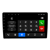 Radio Mobil Multimedia Universal Layar Sentuh 2 Din 9/10 Inch P9 Audio Stereo WIFI BT GPS Player Terlaris 2025