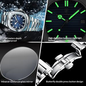 Nouvelle montre pour homme <span class=keywords><strong>en</strong></span> acier inoxydable étanche ultra-mince avec calendrier, mouvement à quartz, article très demandé pour <span class=keywords><strong>le</strong></span> commerce international et les diffusions <span class=keywords><strong>en</strong></span> direct - Product Image 4
