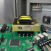 Transformateur basse fréquence EI66 à montage sur circuit imprimé, 115V 230V vers 12V 1.5A, transformateur d'isolement AC pour contrôle industriel, applications médicales et de sécurité