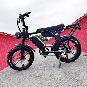 Bicicleta Híbrida V8 750W con Frenos de Disco Hidráulicos, Horquilla de Acero, Batería de Litio 15AH, 50KM/H, 60km de Autonomía, Almacén en la UE - Product Image 5