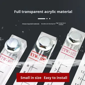 Medidor de Nivel de Aceite y Agua con Escala Acrílica XYW-80/100 Personalizable, Origen China XYW-50, XYW-80, XYW-100, XYW-125 XYW-80 100 127150200 - Product Image 2
