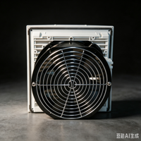 Le filtre est équipé d'un ventilateur de refroidissement, d'une protection UV et est fabriqué en matériau ABS ignifuge.