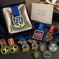Médaille personnalisée gravée avec nom, date, logo, trophée, prix, cadeau personnalisé, fabrication OEM, vente en gros, commande en gros