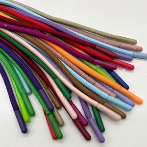 Cordón de poliéster trenzado 100% con punta metálica para sudaderas, pantalones y zapatos - Product Image 2