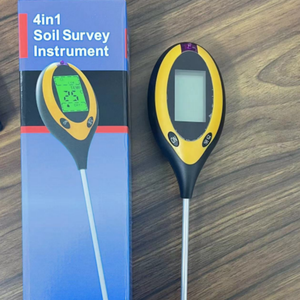 Máy kiểm tra đất kỹ thuật số 4 trong 1 với màn hình LCD cho nhiệt độ ẩm <span class=keywords><strong>pH</strong></span> ánh sáng mặt trời để chăm sóc cây trong nhà và ngoài trời - Product Image 5