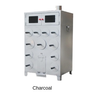 Nouveau style 9/11 trous torréfacteur de maïs frais portable torréfacteur de patate douce avec charbon ou bois - Product Image 1